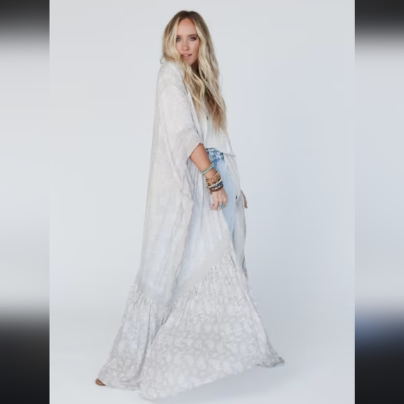 Paisley boho Kimono - Picture 4 of 7